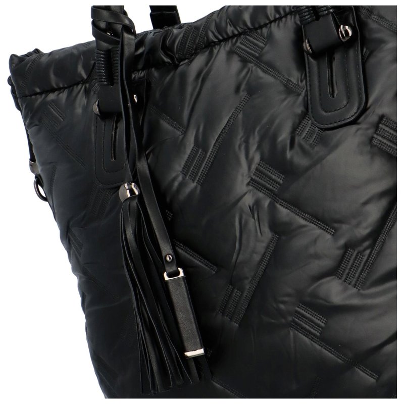 Trendová dámská kabelka Borka, černá