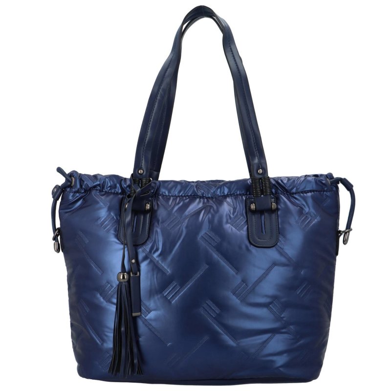 Trendová dámská kabelka Borka, modrá