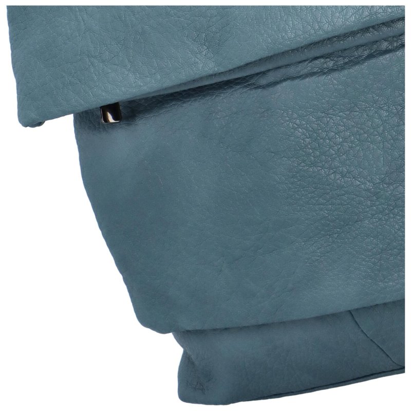 Stylový dámský koženkový batoh Kruko, modrá