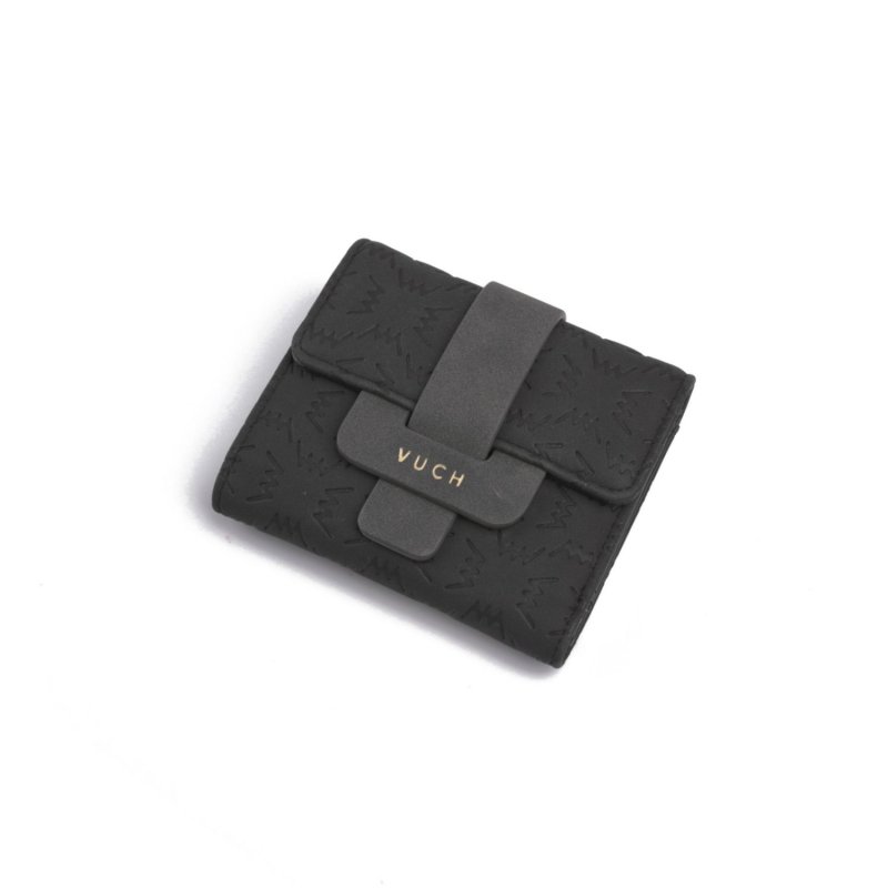 Trendová dámská koženková peněženka VUCH Dajda, černá