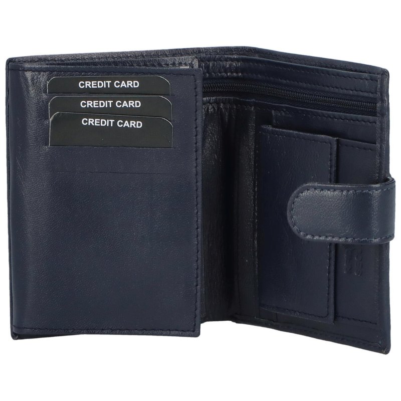 Pánská kožená peněženka Maric, modrá
