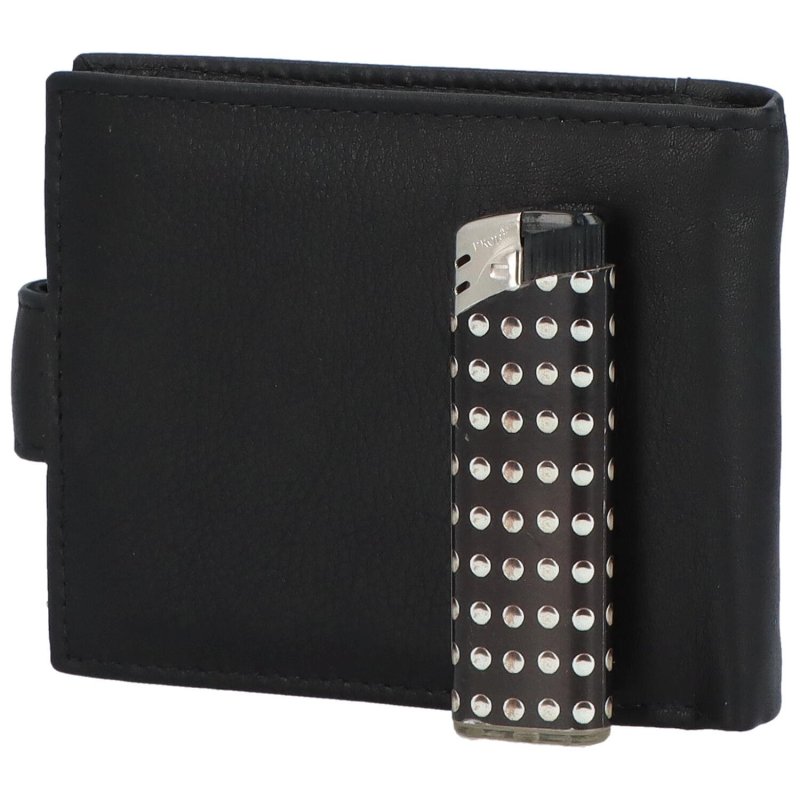 Pánská kožená peněženka Jackyl, černá new
