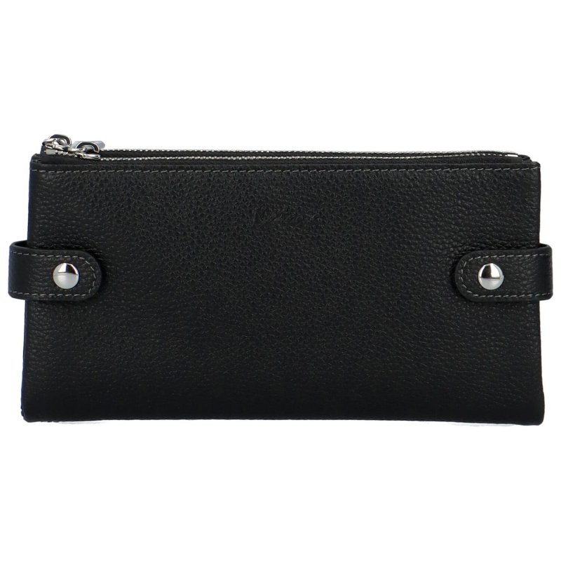 Moderní dámská kožená peněženka Sildano Katana, černá