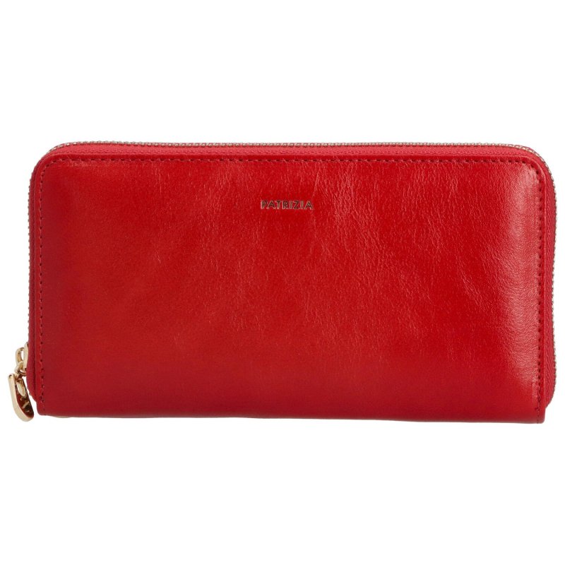 Stylová dámská kožená peněženka Sluko, červená
