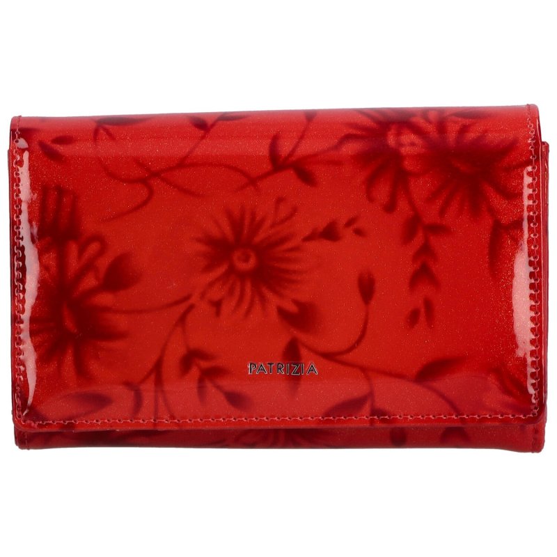 Luxusní dámská kožená peněženka Cecil, červená new