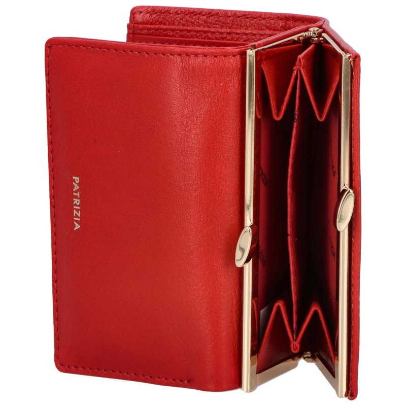 Stylová dánská kožená peněženka Etupo, červená new