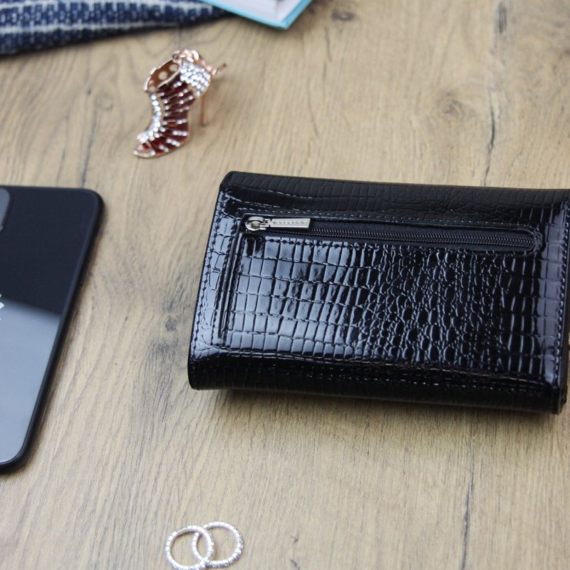 Praktická dámská peněženka Sia, černá