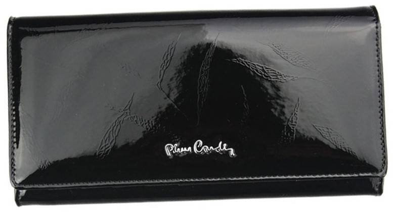 Stylová dámská kožená peněženka s lístky Firmino, černá