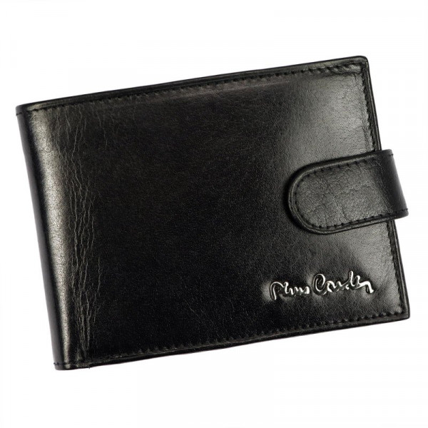 Stylová pánská kožená peněženka Candido, černá