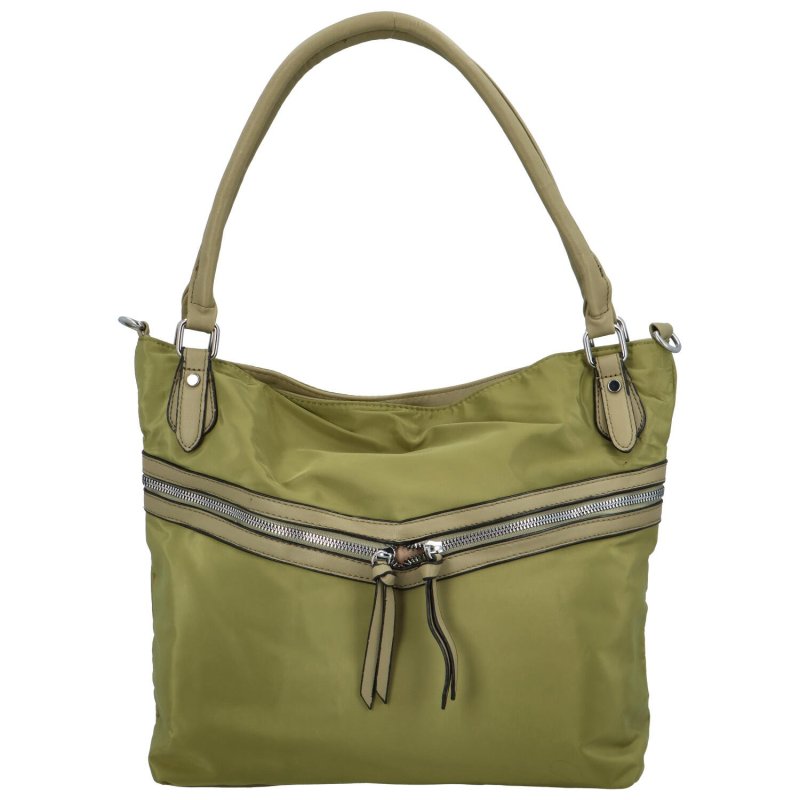 Stylová dámská kombinovaná kabelka Shivali, zelená