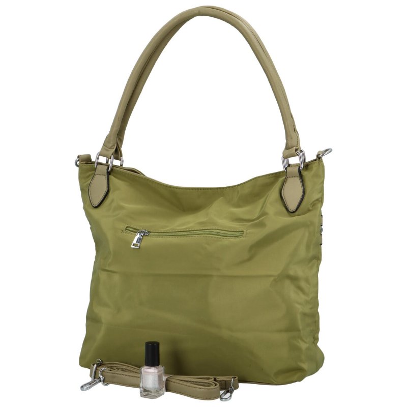 Stylová dámská kombinovaná kabelka Shivali, zelená