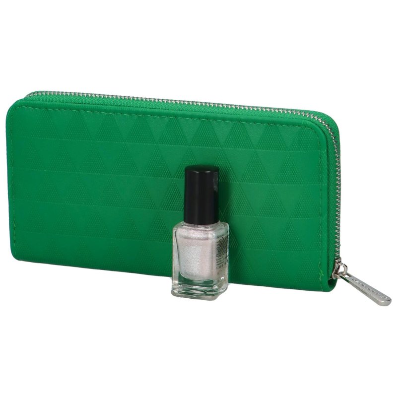 Módní dámská koženková  peněženka Marleen, zelená