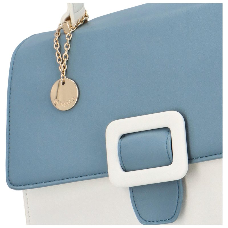 Dámská koženková kabelka Loly, modrá