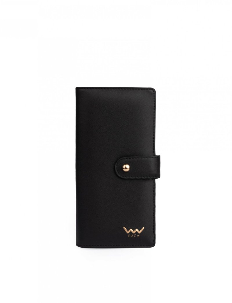 Elegantní dámská koženková peněženka VUCH Jenie, černá