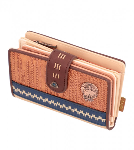 Dámská koženková peněženka Anekke Menire Tribe, střední hnědá
