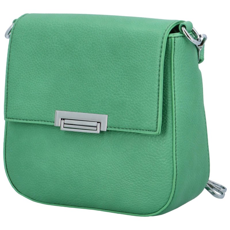 Stylová dámská koženková kabelka do ruky Alexia, zelená
