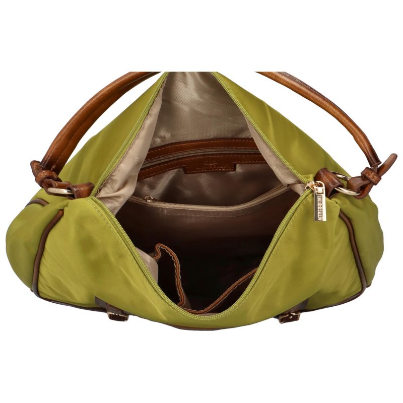 Praktická dámská kombinovaná kabelka přes rameno Ali, zelená