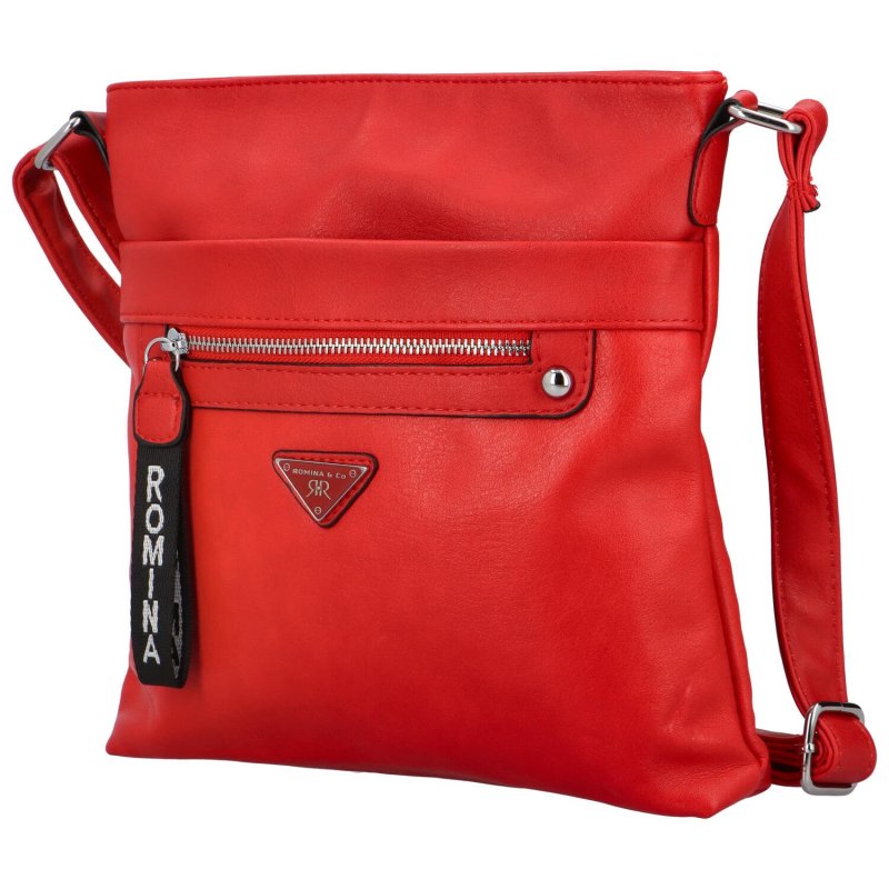 Trendová dámská crossbody kabelka Roxana, červená