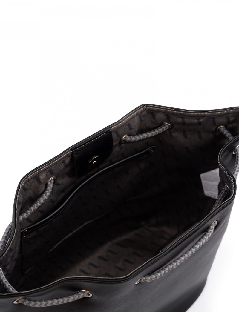 Pytlová kabelka z koženky VUCH Libane, černá
