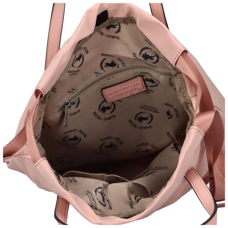 Volnočasový lehký kabelko/batůžek Daniel, růžová