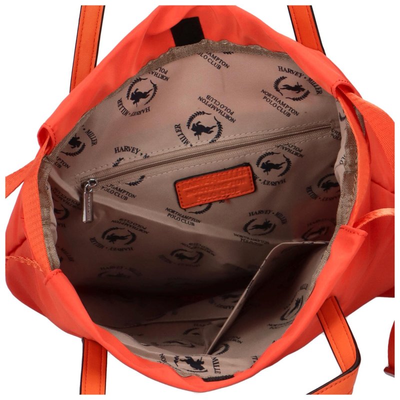 Volnočasový lehký kabelko/batůžek Daniel, oranžová