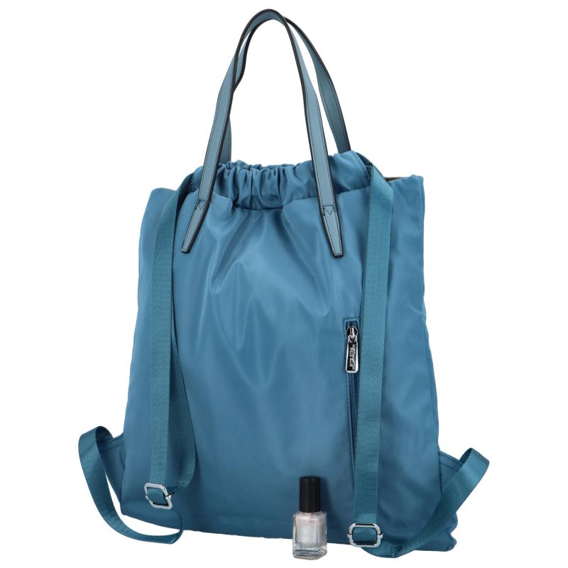 Volnočasový lehký kabelko/batůžek Daniel, světle modrá