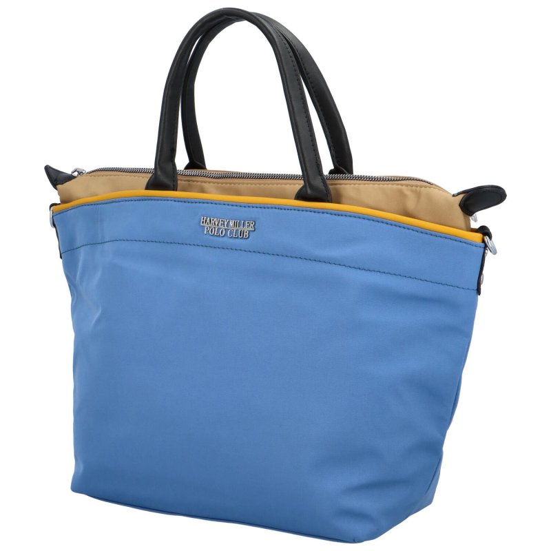 Lehká dámská pohodová taška do ruky Olympe, světle modrá
