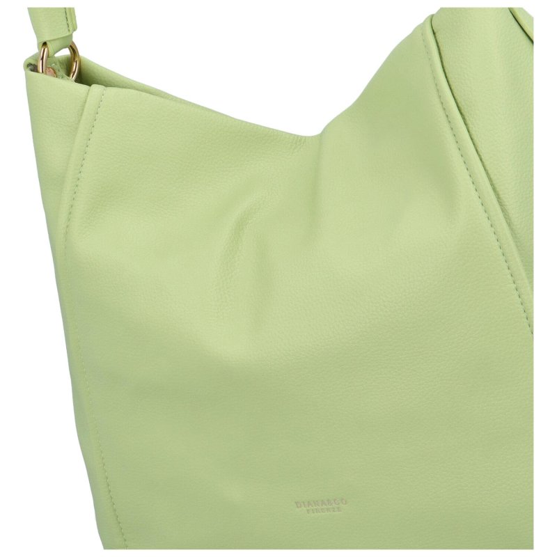 Moderní dámská koženková kabelka Adita, zelená