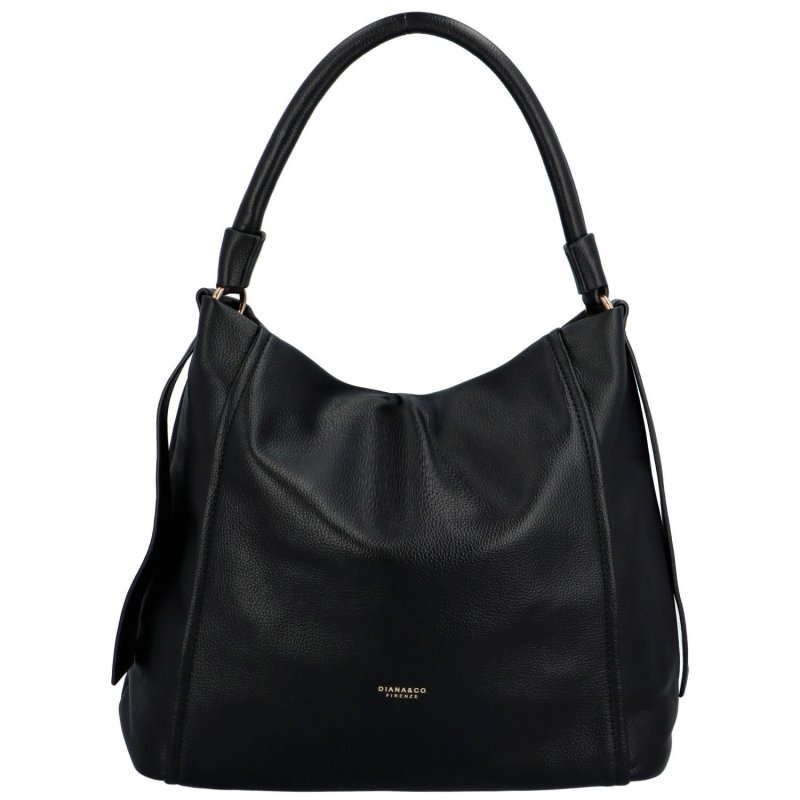 Moderní dámská koženková kabelka Adita, černá