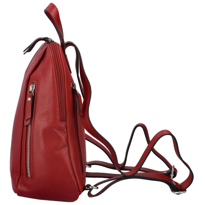Luxusní dámský batůžek Katana Hiloka, červená