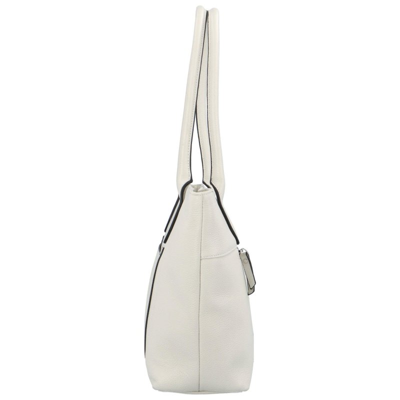 Luxusní dámská kabelka přes rameno Katana Nivina, bílá