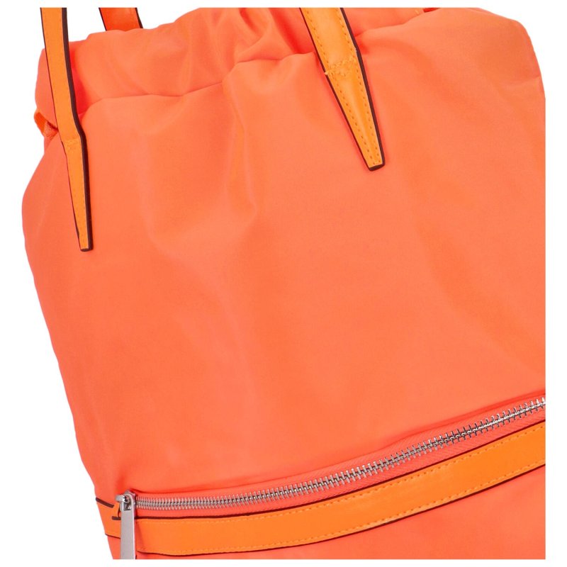 Praktický dámský batoh Dunero, oranžová