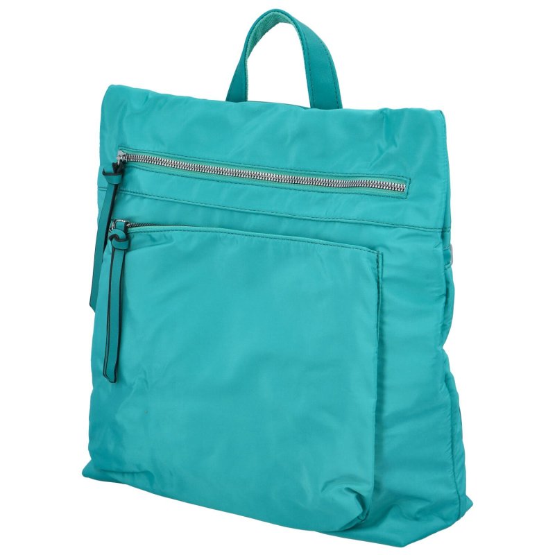 Módní látková kabelka/batoh Urgelo, světle modrá