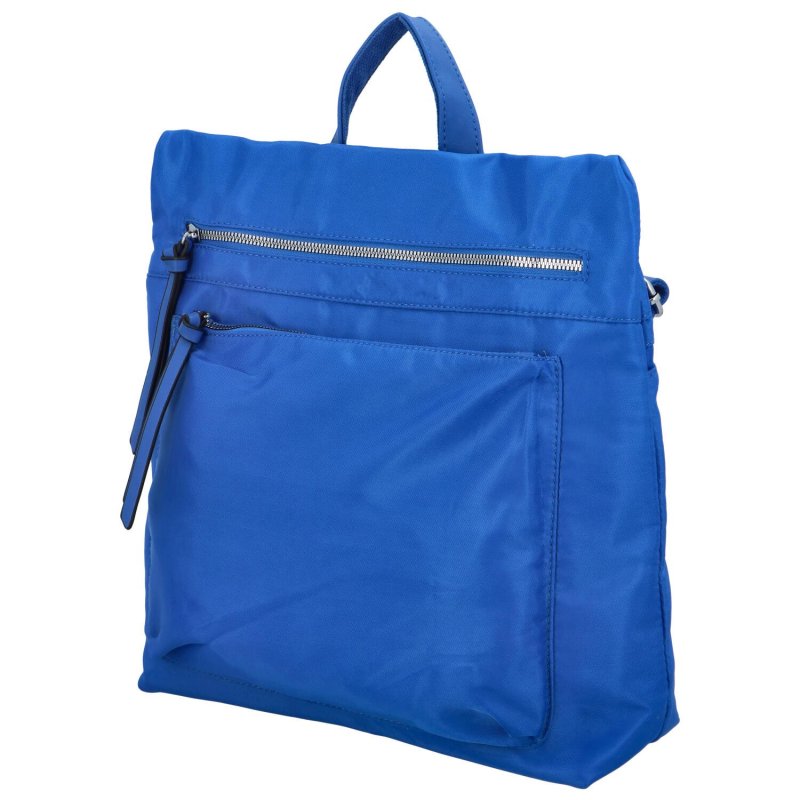 Módní látková kabelka/batoh Urgelo, královská modrá