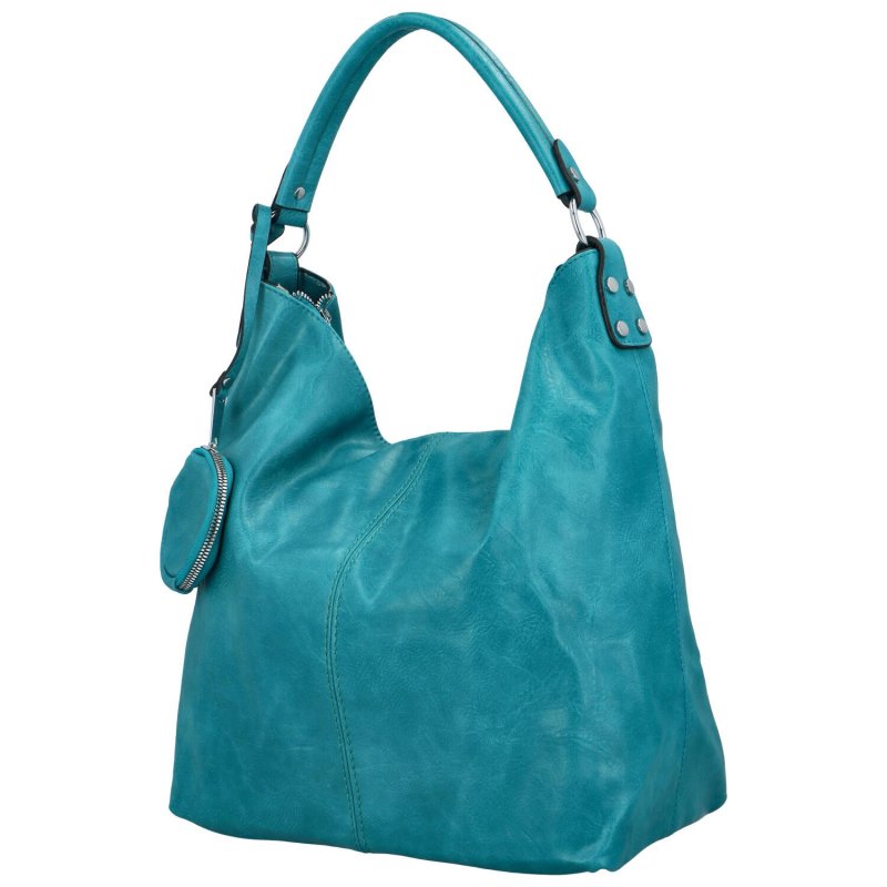 Dámská koženková taška v oblíbeném lodičkovém provedení Eliana, výrazná modrá