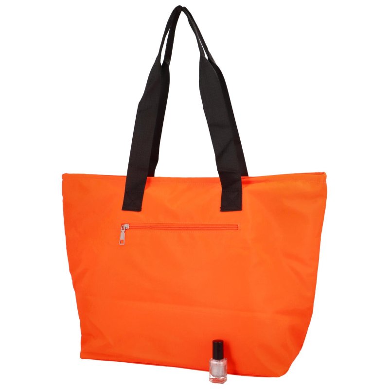 Velká dámská taška přes rameno Vivien, výrazná oranžová