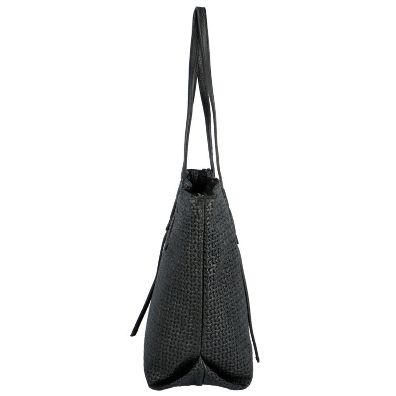 Luxusní kožená kabelka přes rameno Olívia, černá