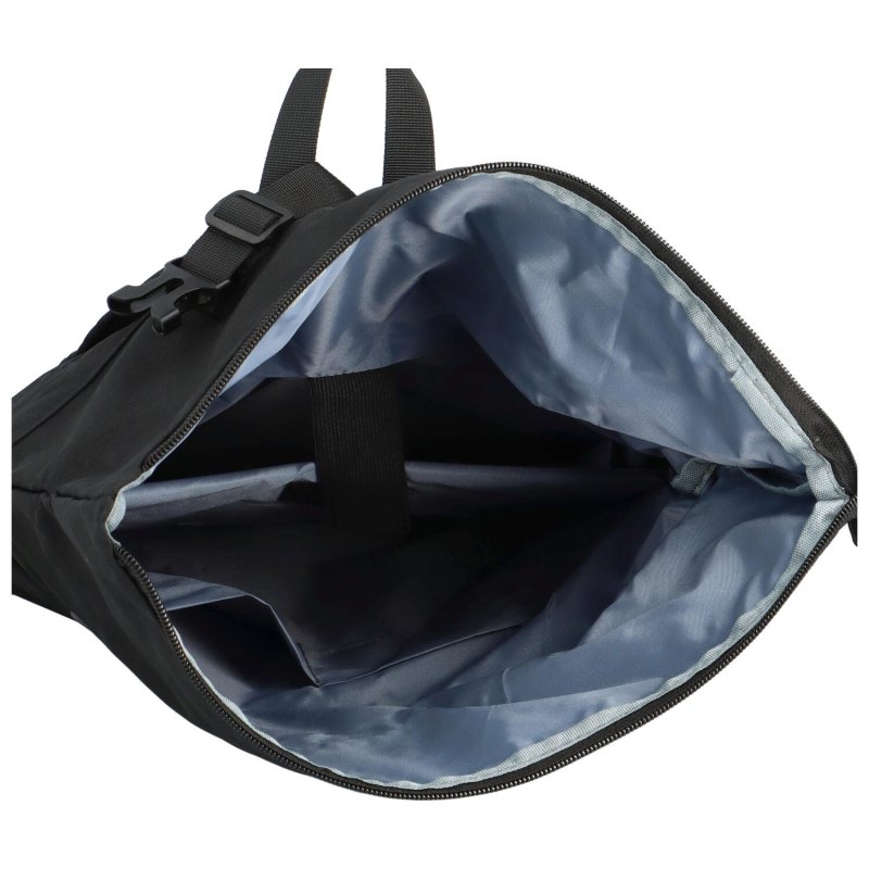 Praktický látkový batoh na notebook Lauko, černá