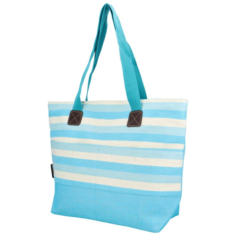 Pohodová dámská plážová taška Aneta, modrá