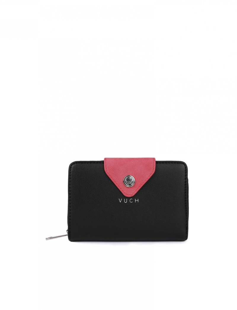 Dámská koženková peněženka VUCH Gorgo, růžová