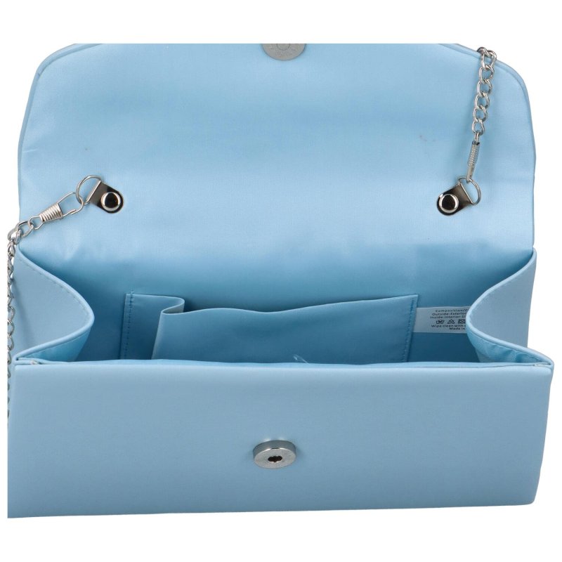 Elegantní dámská kabelka do ruky Luby, světle modrá