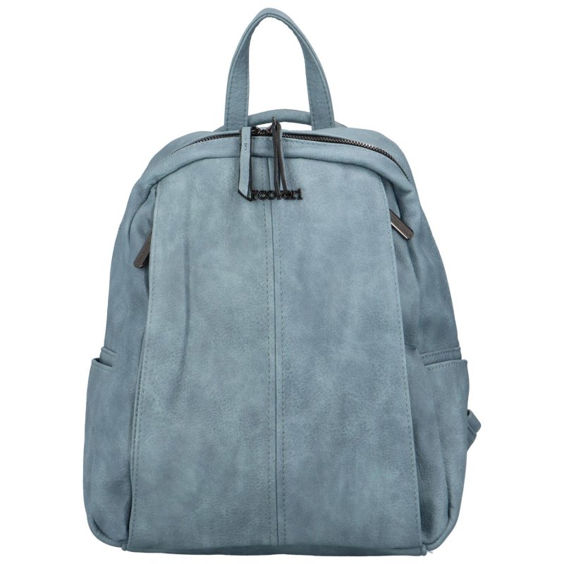 Jednoduchý dámský kabelko/batoh Olívie, světle modrá