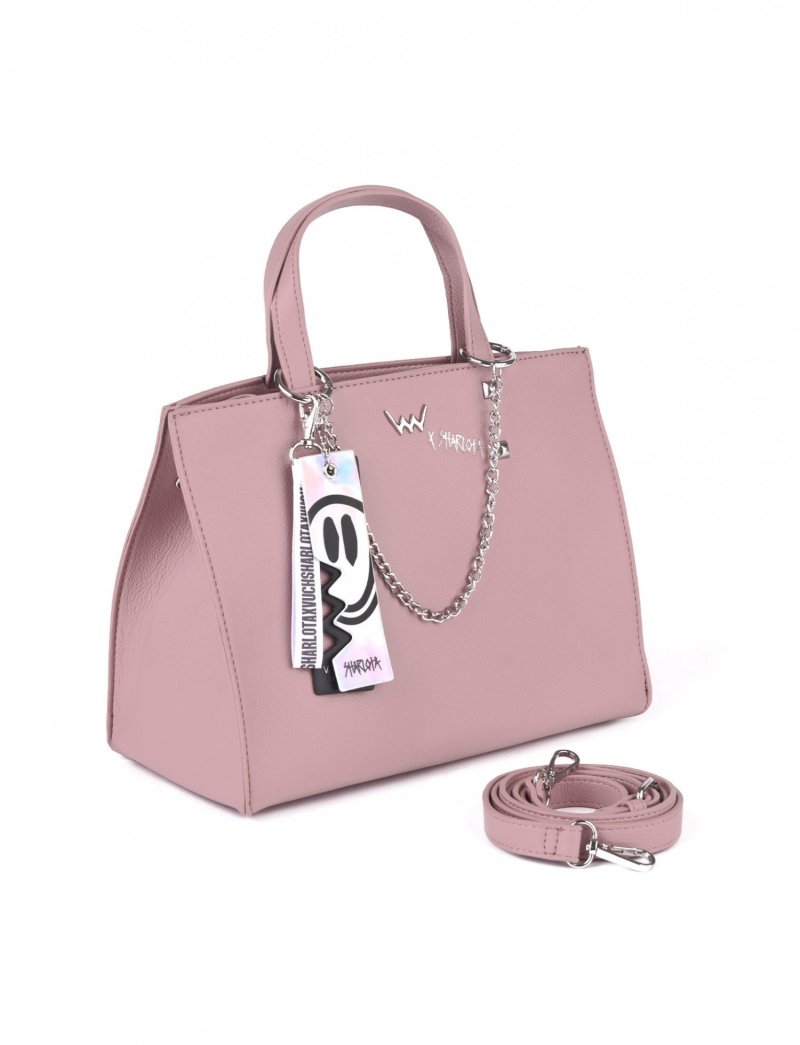 Dámská koženková kabelka VUCH Wild One Lady Pink, limitovaná edice růžová