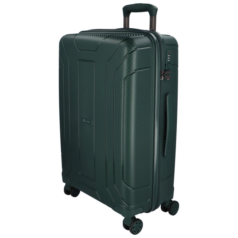 Cestovní kufr Terra velikost M, zelený