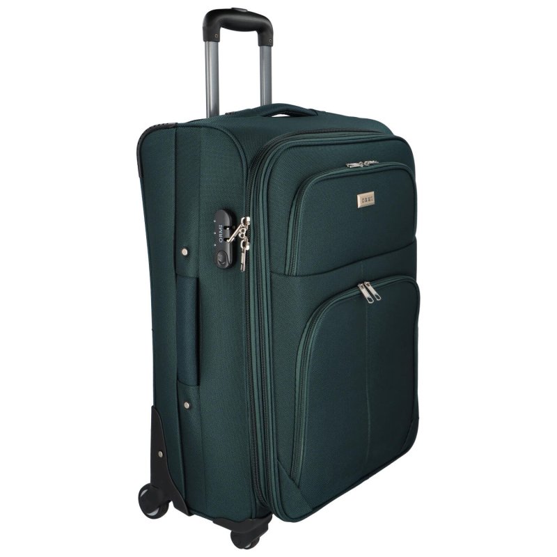 Cestovní kufr Terra velikost L, zelený