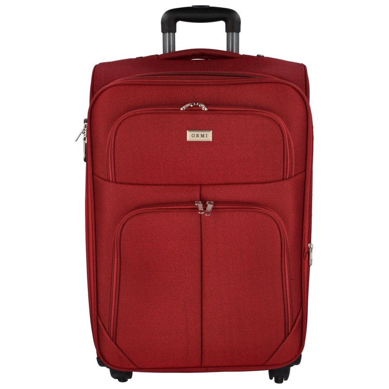 Cestovní kufr Terra velikost L, červený