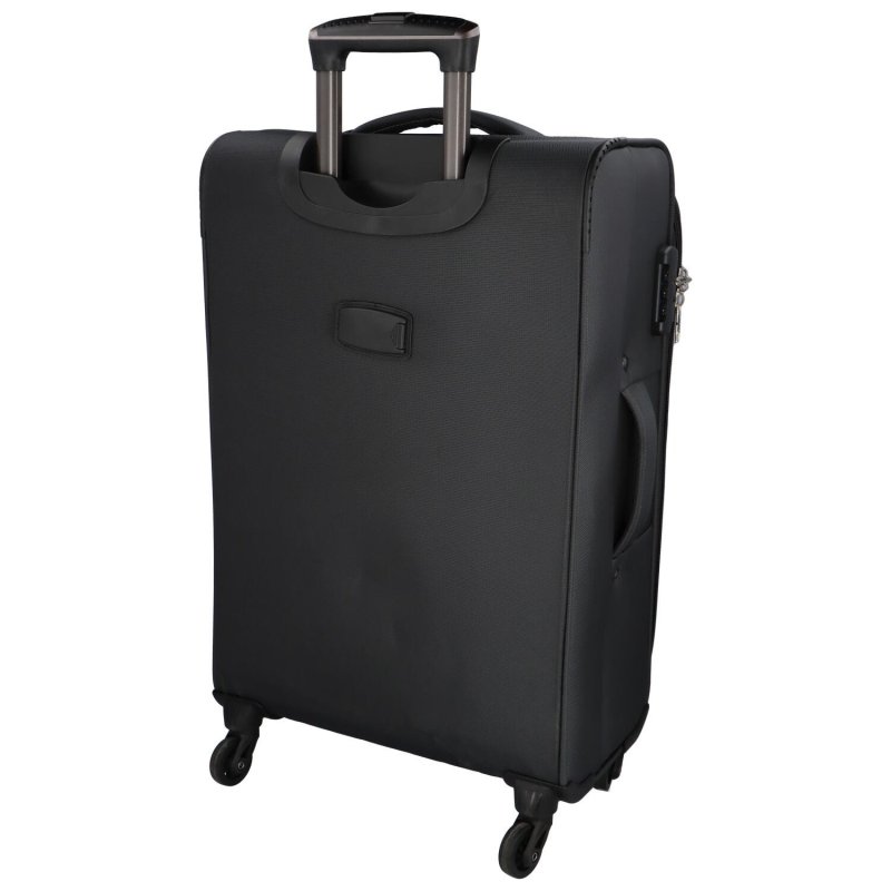 Ultralehký textilní kufr AirPack vel. L, tmavě šedý