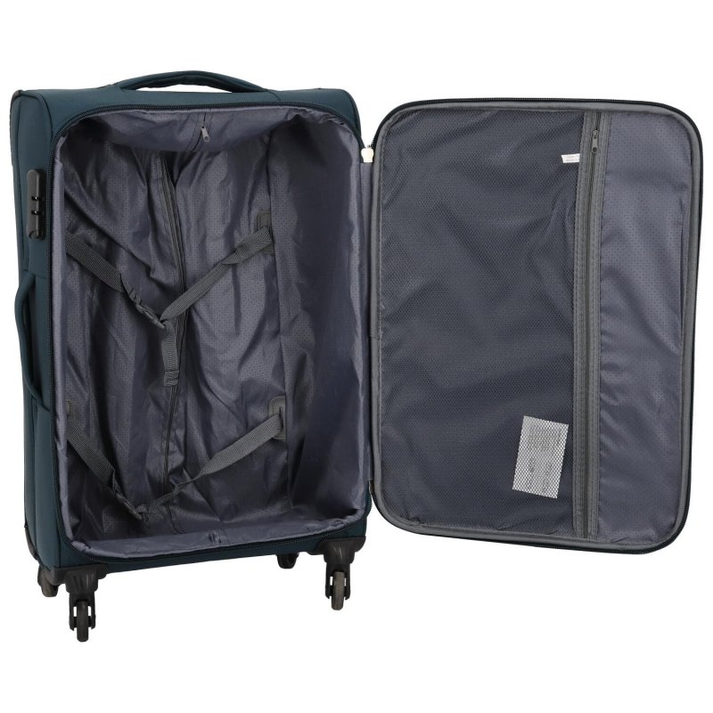 Ultralehký textilní kufr AirPack vel. S, zelený