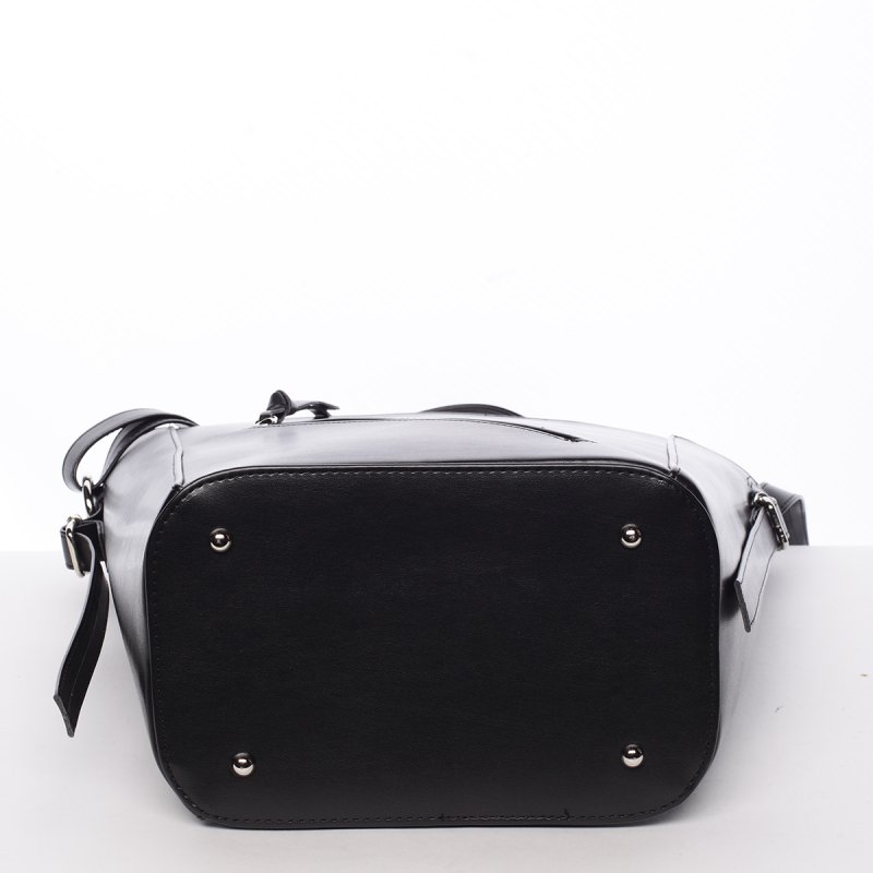 Luxusní dámská kabelka přes rameno Anabel, černá