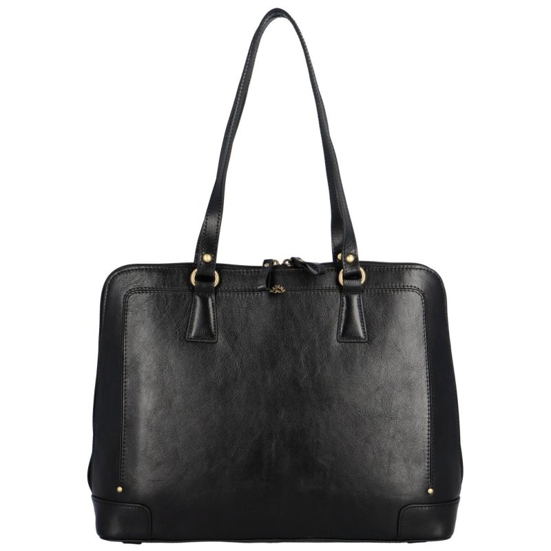 Luxusní dámská business kabelka Katana Vermont, černá